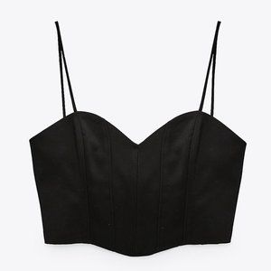 Zara Corset Top Size M